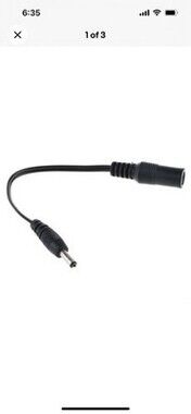 5.5mm 2.5mm to 3.5mm 1.1mm DC Plug Adapter Cable Charger Power Supply Mains Cord
